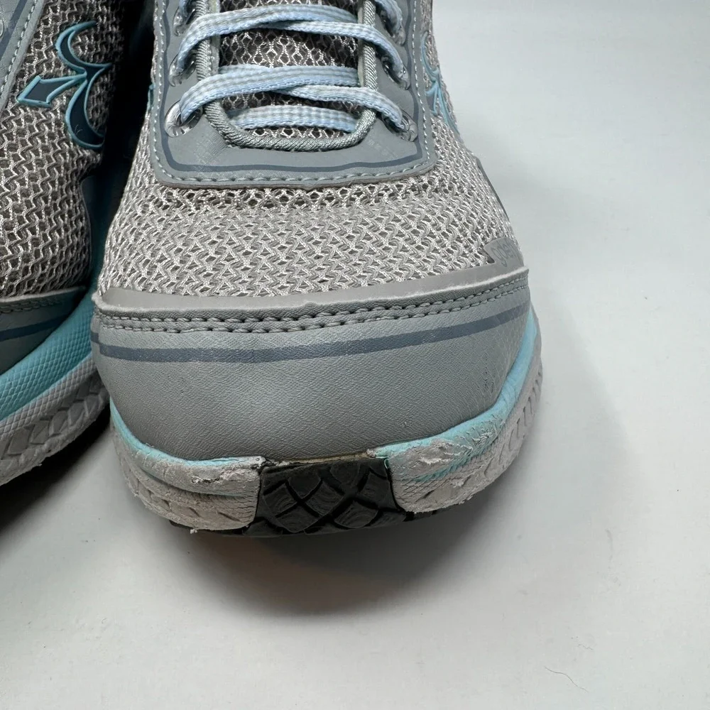 GDEFY‎ Gravity Defyer Corrective Fit Walk Gray Blue Gym Shoes Women's Size 7.5